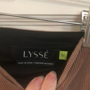 Lysse corduroy leggings in sesame